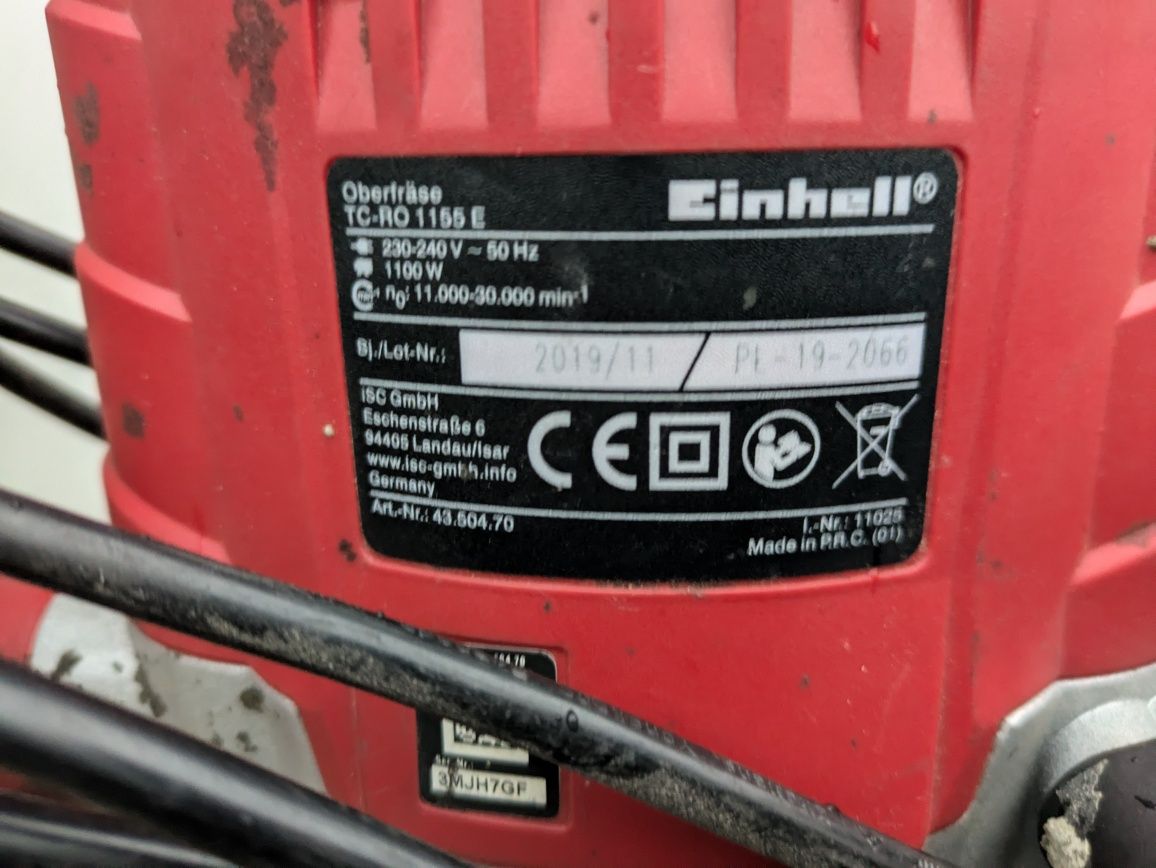 Frezarka górnowrzecionowa EINHELL TC-RO 1155