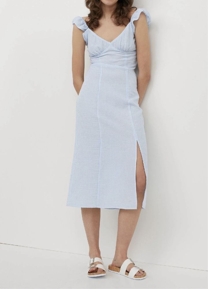 Сукня H&M, блакитна, розмір XS/EUR 34