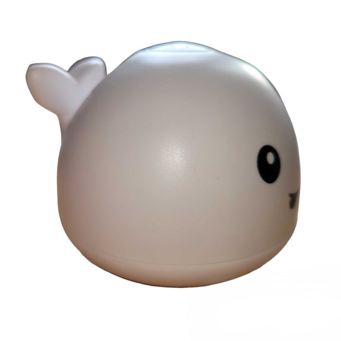 Nowa zabawka świecąca fontanna do kąpieli tryskający wieloryb #307