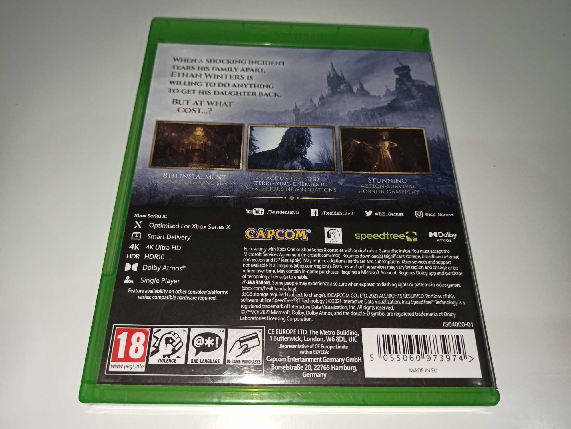 xbox one RESIDENT EVIL VILLAGE kultowy horror akcja