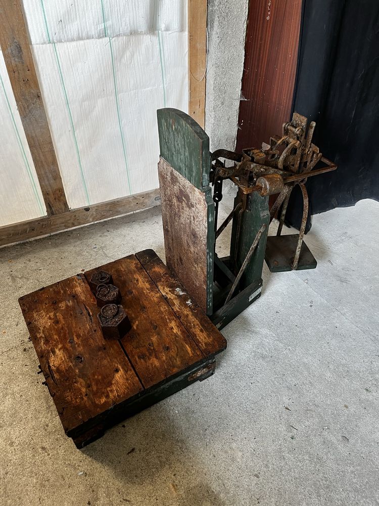 Balança agricola antiga