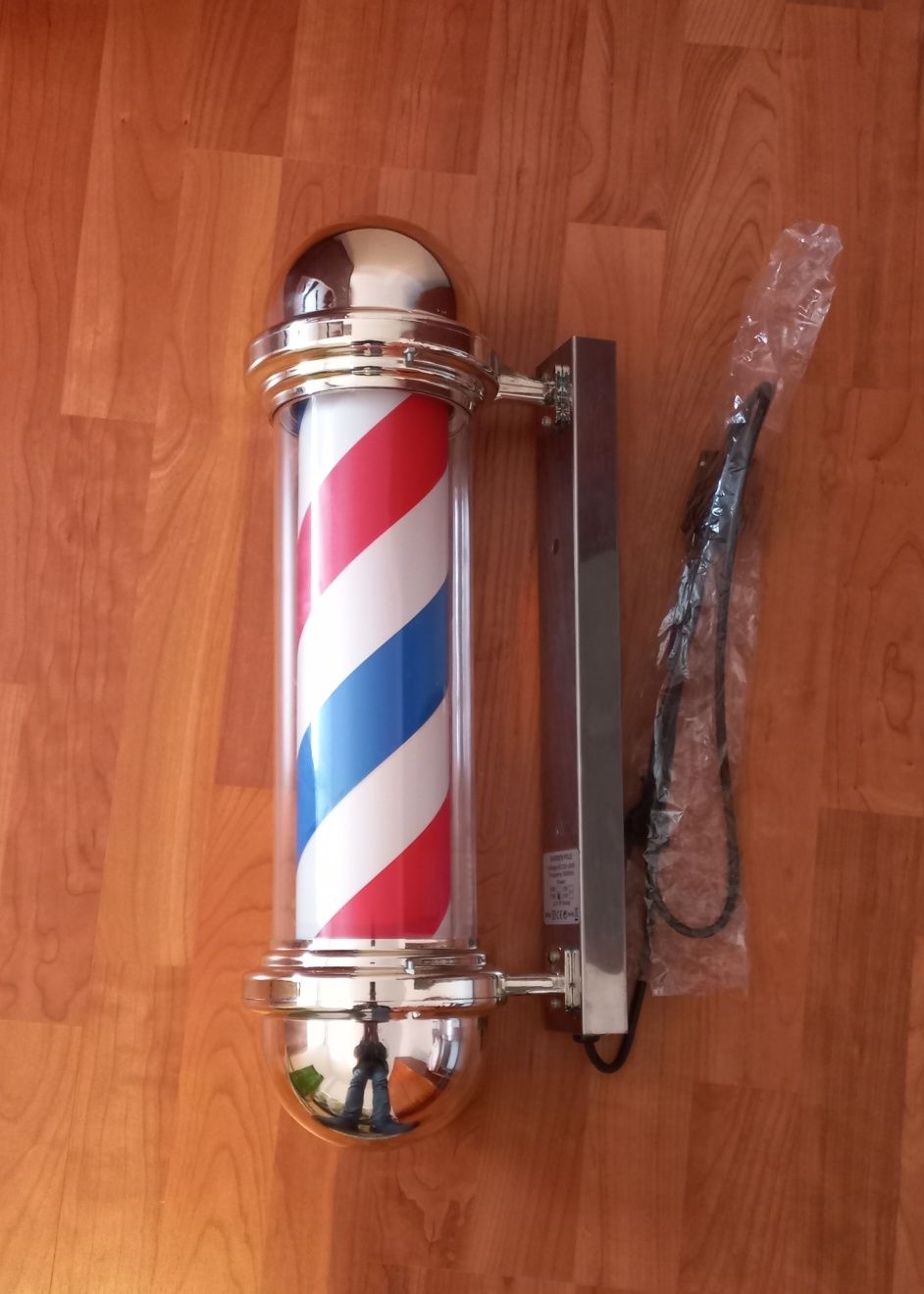 Barber pole, Poste barbearia.