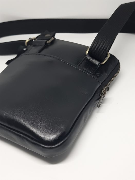 Чоловіча сумка шкіряна барсетка | Мужская кожаная сумка