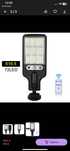 Ліхтар на стовп Sensor Street Lamp  Світильник  із сонячною панеллю