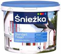 водоемульсійна Sniezka Standart Fasad мат білий 10 л 14 кг (4 шт)