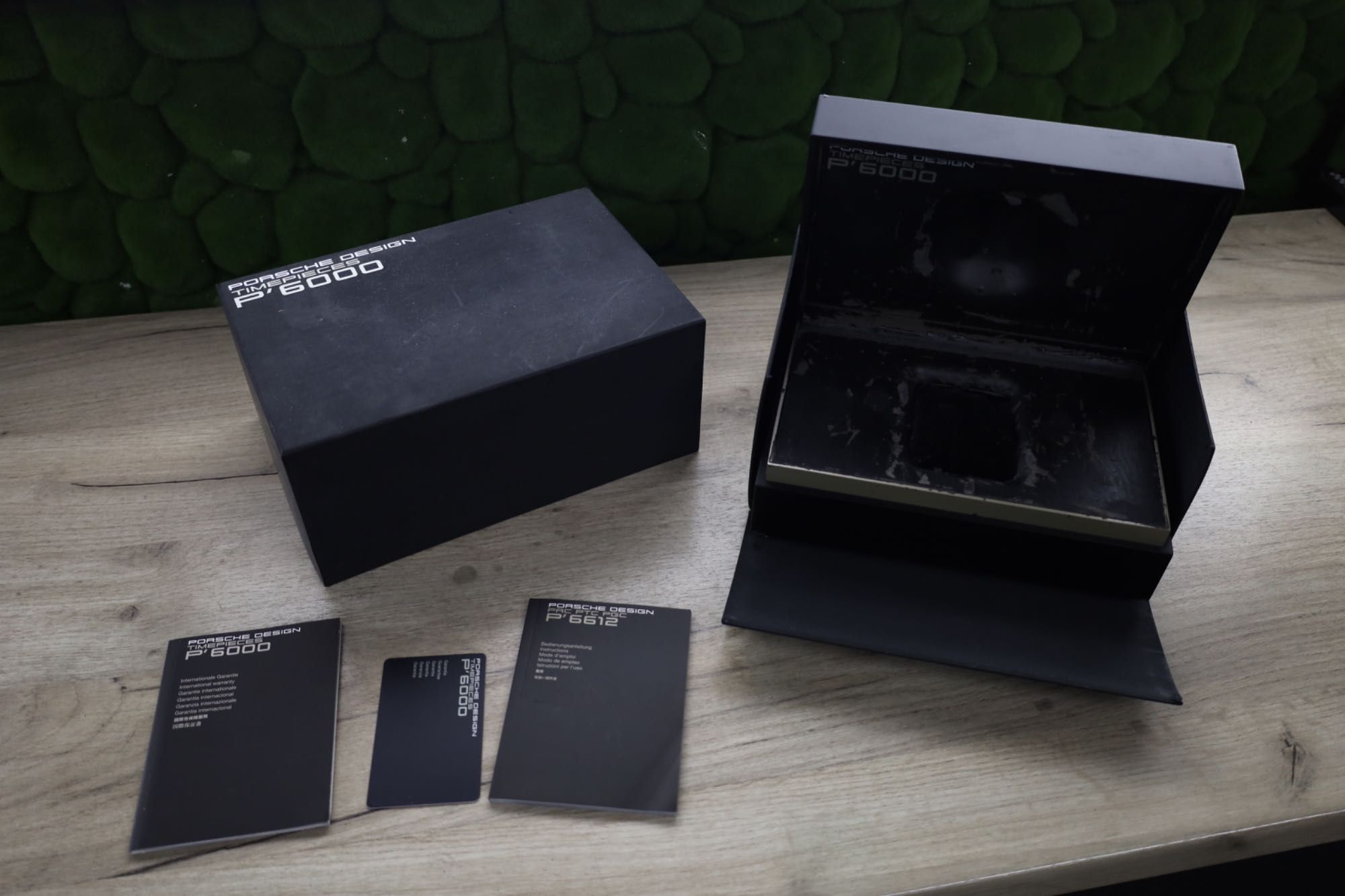 Porsche Design P6612 zegarek automatyczny Eterna - Zestaw