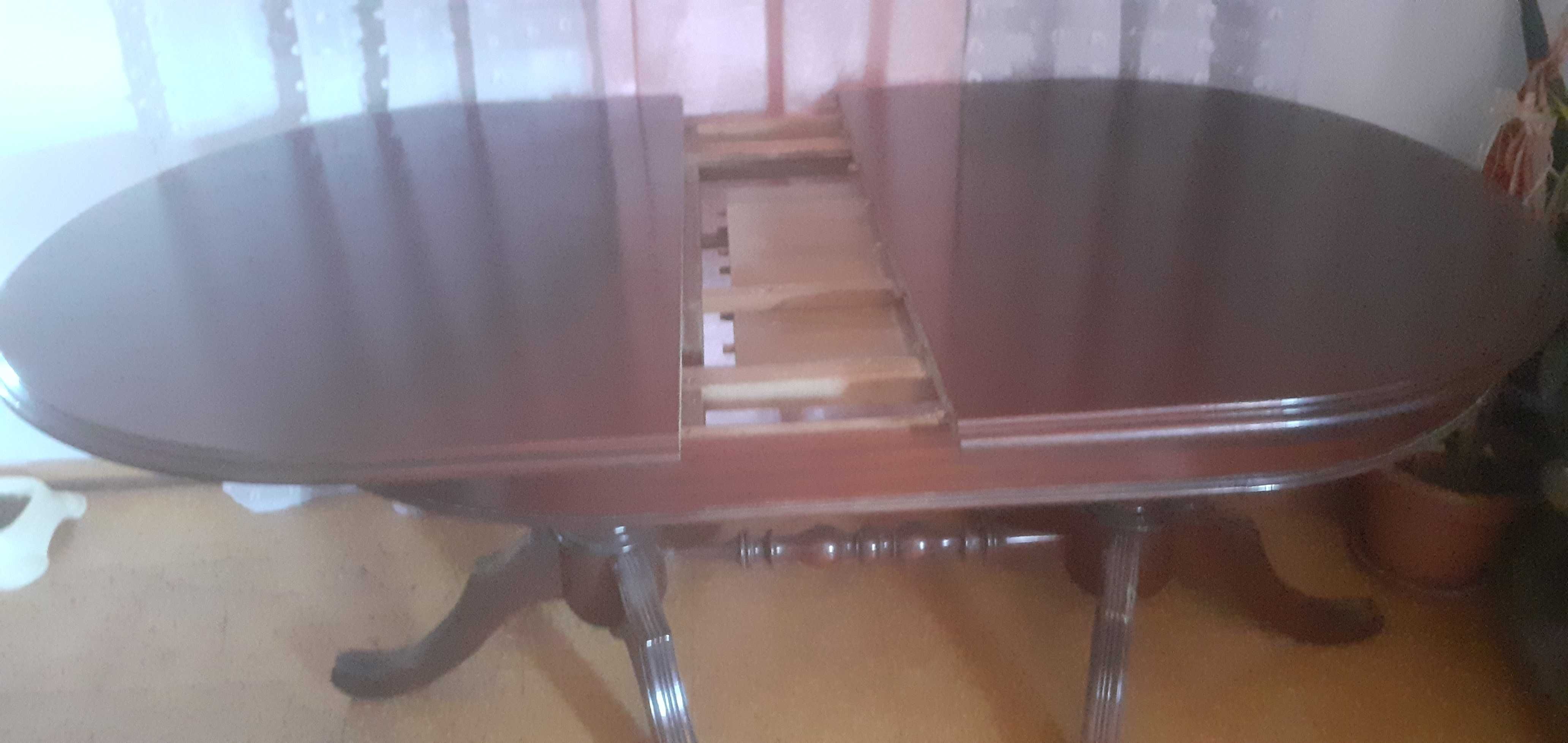 MESA SALA DE JANTAR    (excelente estado de conservação - (ver fotos)