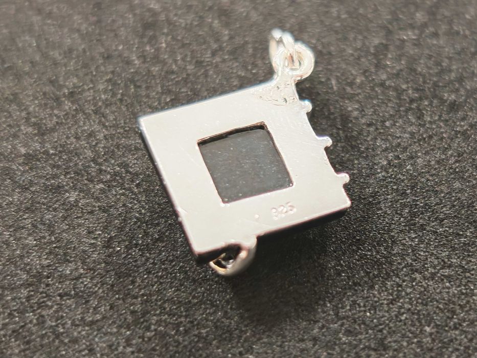 Elegancka zawieszka z Onyksem p925 4,45g 3,3x2,1cm