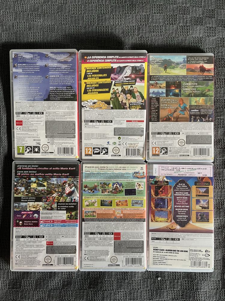 Coleção de jogos Switch Switch