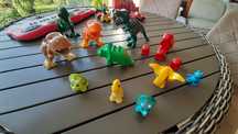 Dinozaury lego duplo na sztuki