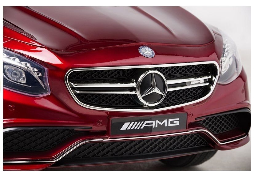Auto Na Akumulator Mercedes S63 Czerwony Lakier