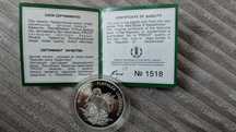 500 Tenge srebro moneta kazachstan 2007