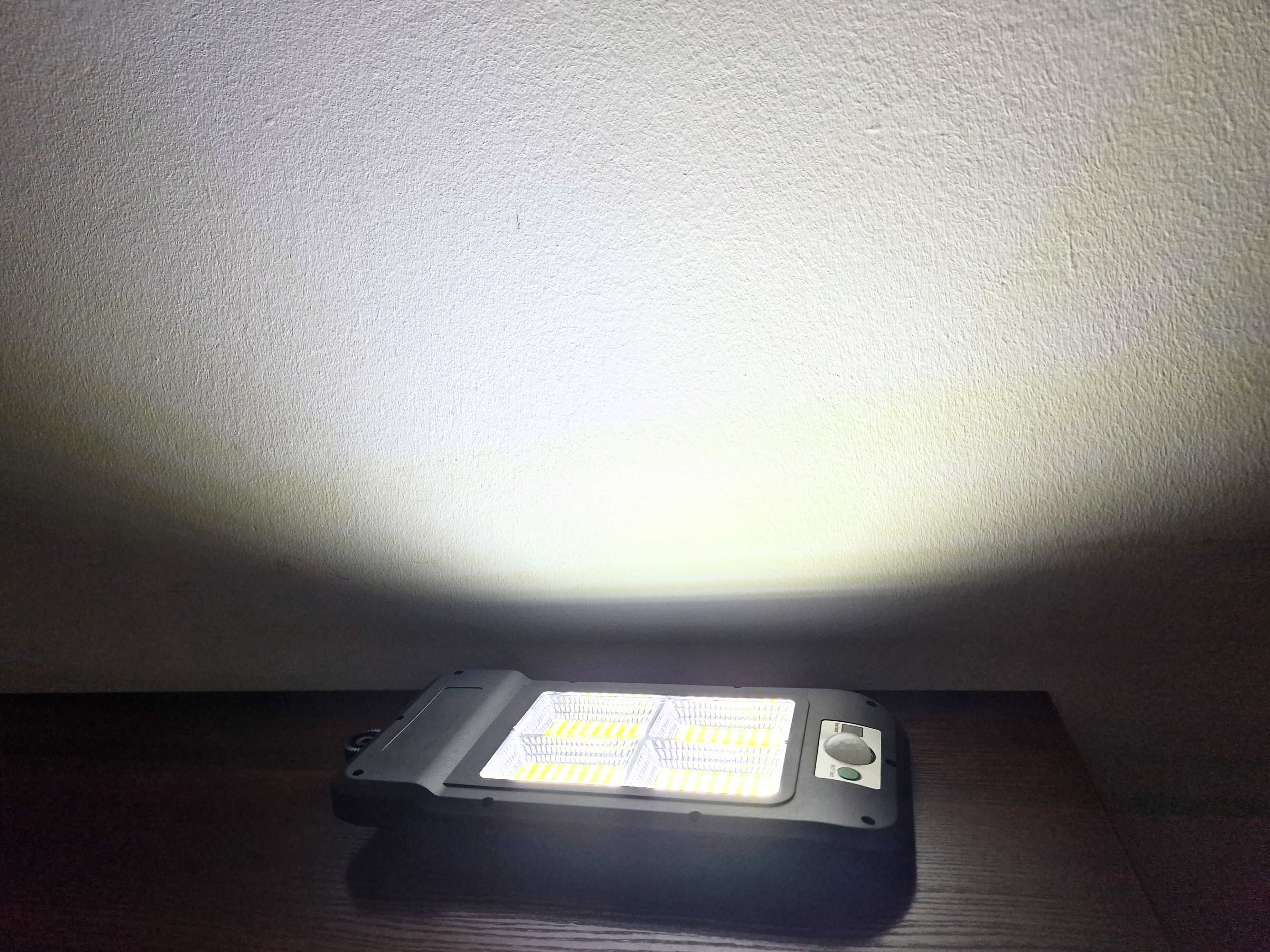 Lampka solarna Mocna 160 LED - 3 tryby świecenia
