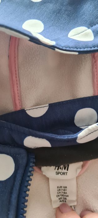 Kurtka wiatrówka h&m 128