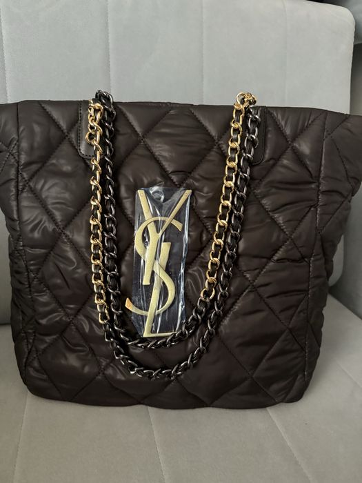 Torebka pikowana czarna