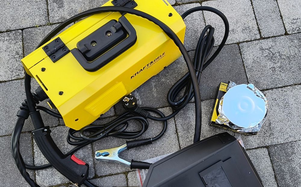 Spawarka migomat bezgazowy - cały komplet gotowy do pracy - OKAZJA!!!