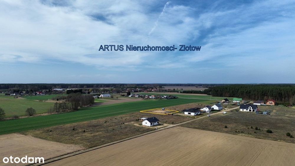 Działka budowlana z pozwoleniem na budowę- Dolnik/