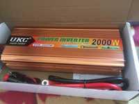 Преобразователь UKC SSK-2000W Power Inverter 2000W