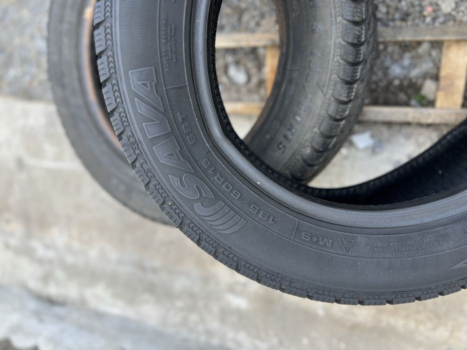 Зимові шини‼️195/60 R15 Sava Eskimo S3 88Т 7.9мм 2023рік