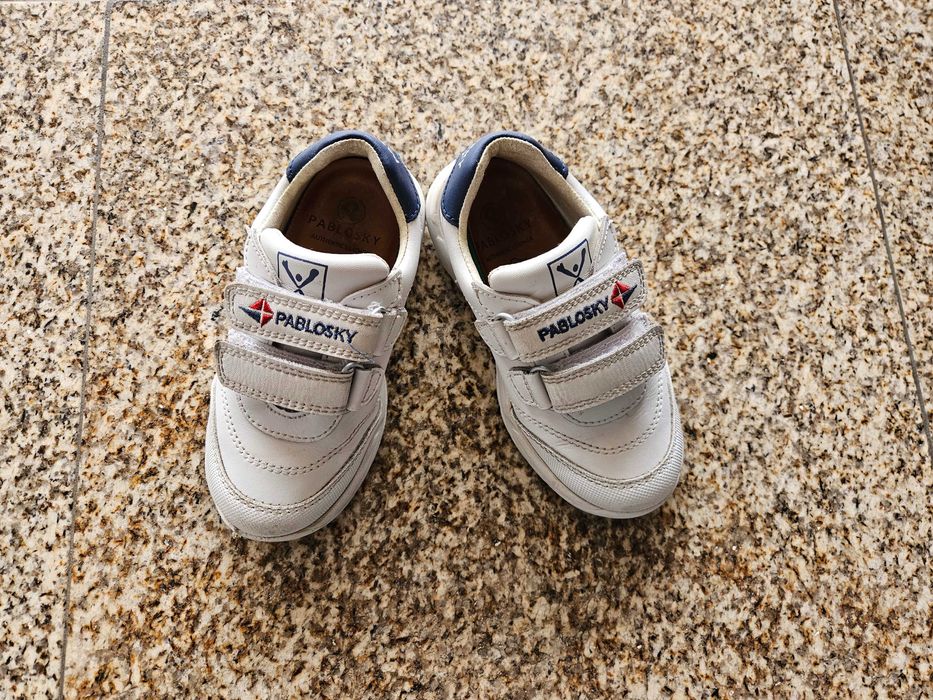 Sapatilhas brancas unissexo Pablosky