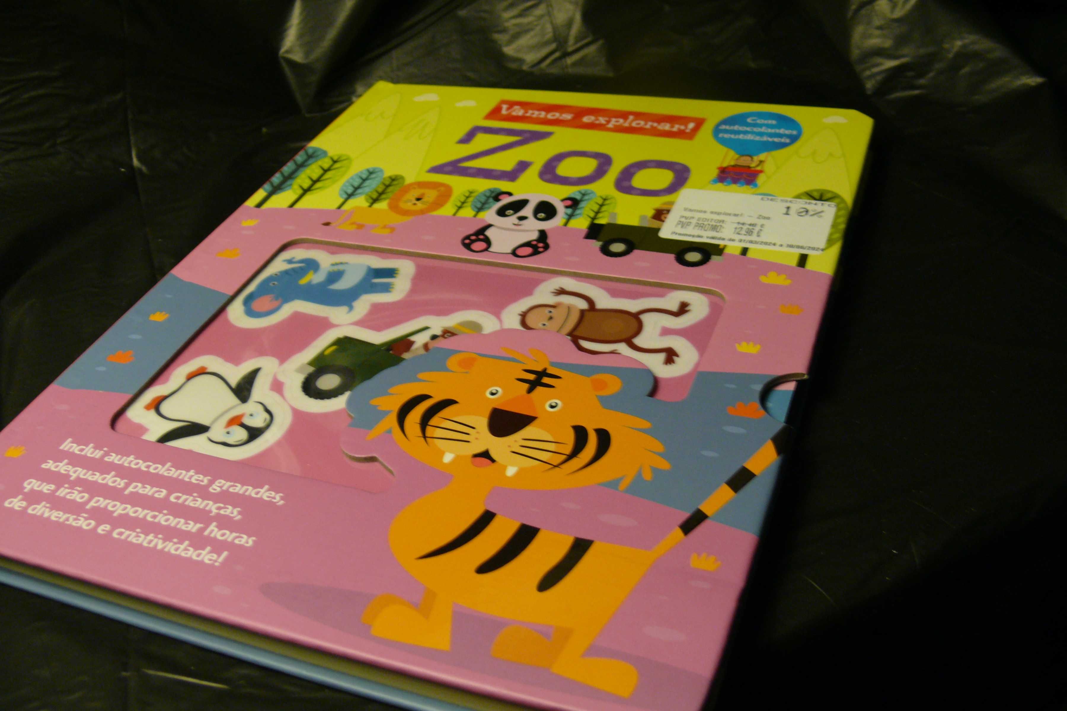 Livro Vamos explorar! - Zoo