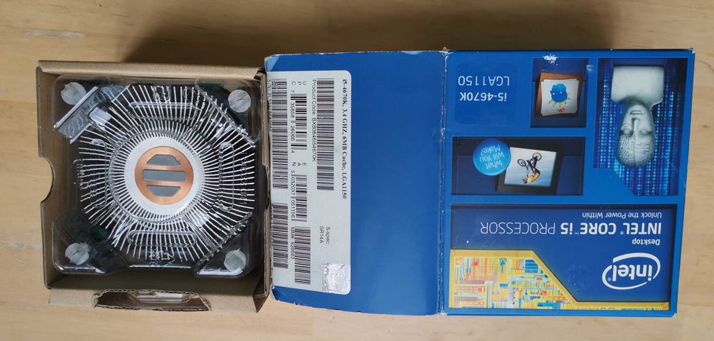 CPU Processador Intel Core i5 4670K, 3.4Ghz, 6MB Cache,  LGA 1150