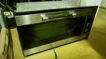 Forno grande usado, Electrolux, com porta solta, 90 cm