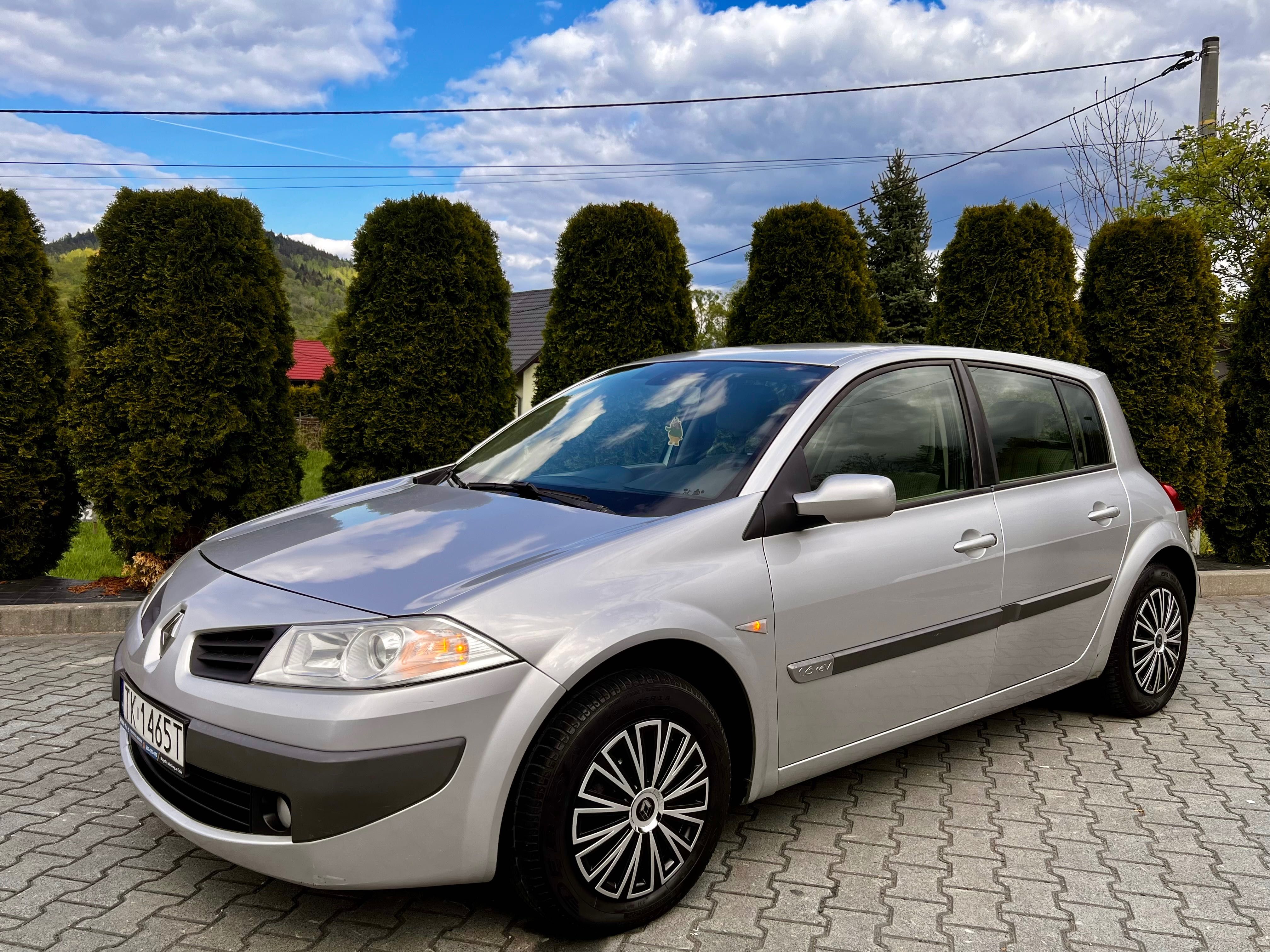 Renault Megane 2006 ROK -Lift- 1.6 Benzyna-Klima-Jasny Środek