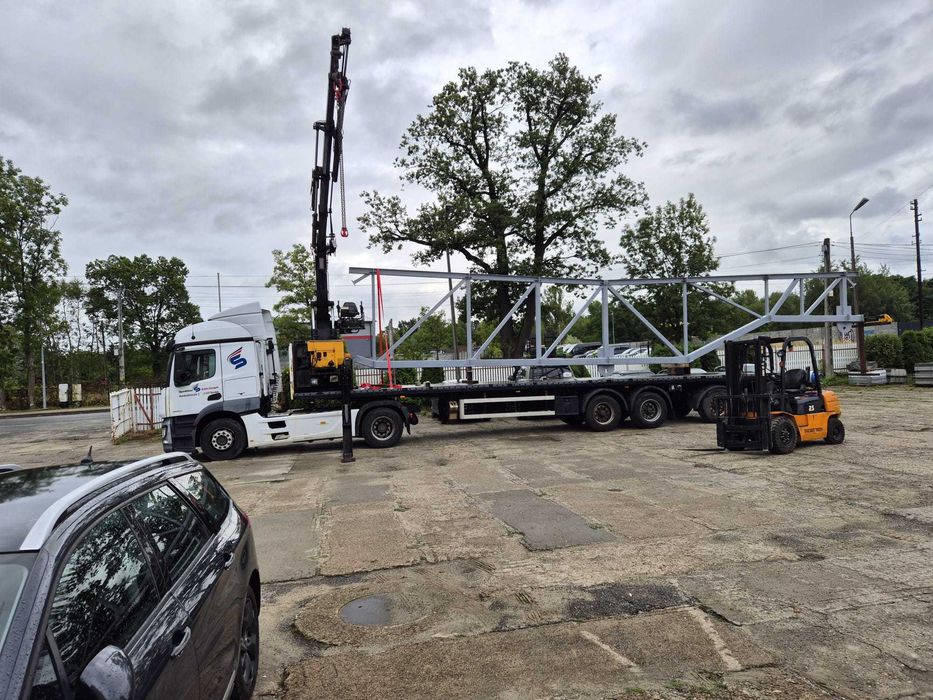 Kompleksowe Usługi Transportowe z Dźwigiem HDS – Udźwig 7 ton, 12.5m