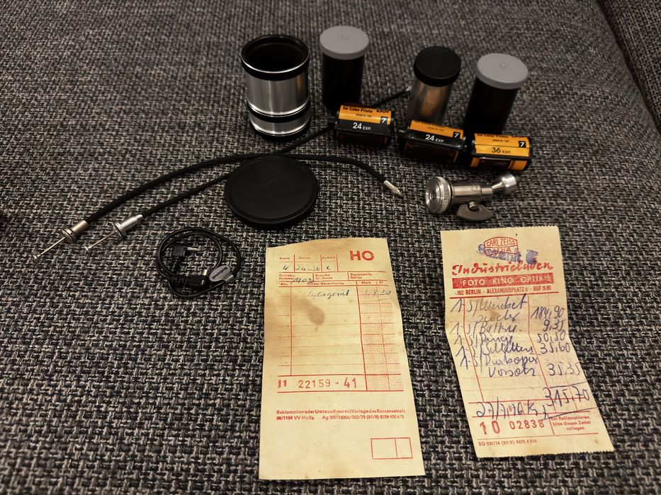 Zestaw fotograficzny PRAKTICA / PENTACON - zestaw kolekcjonerski 100%