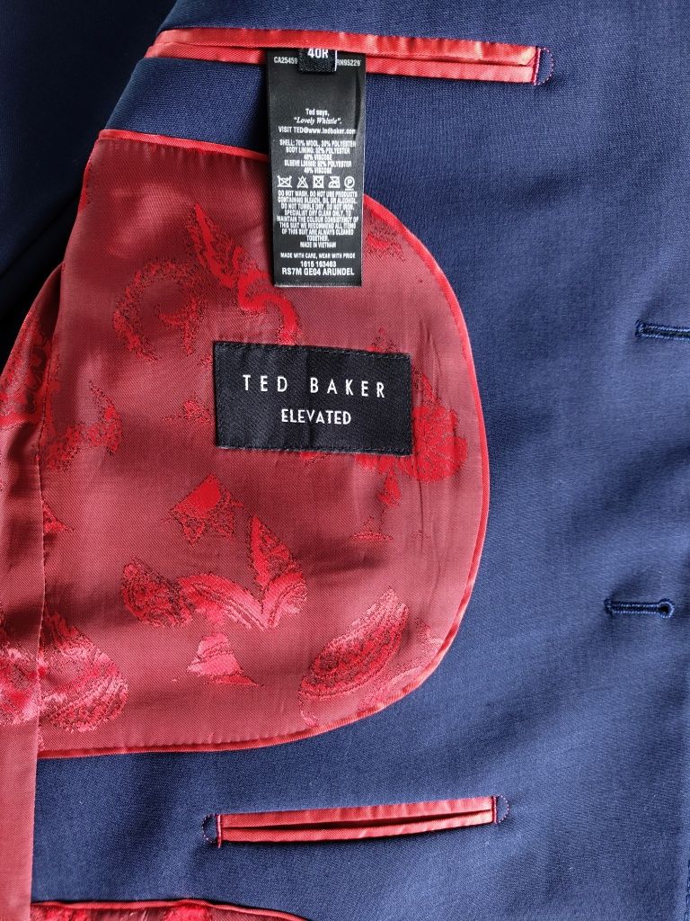 Garnitur wełniany Ted Baker rozm. L/XL