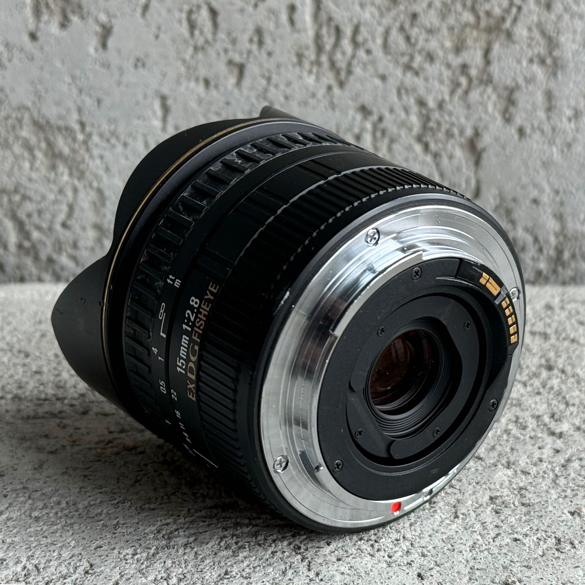 Sigma fisheye 15mm f/2.8 EX DG Canon