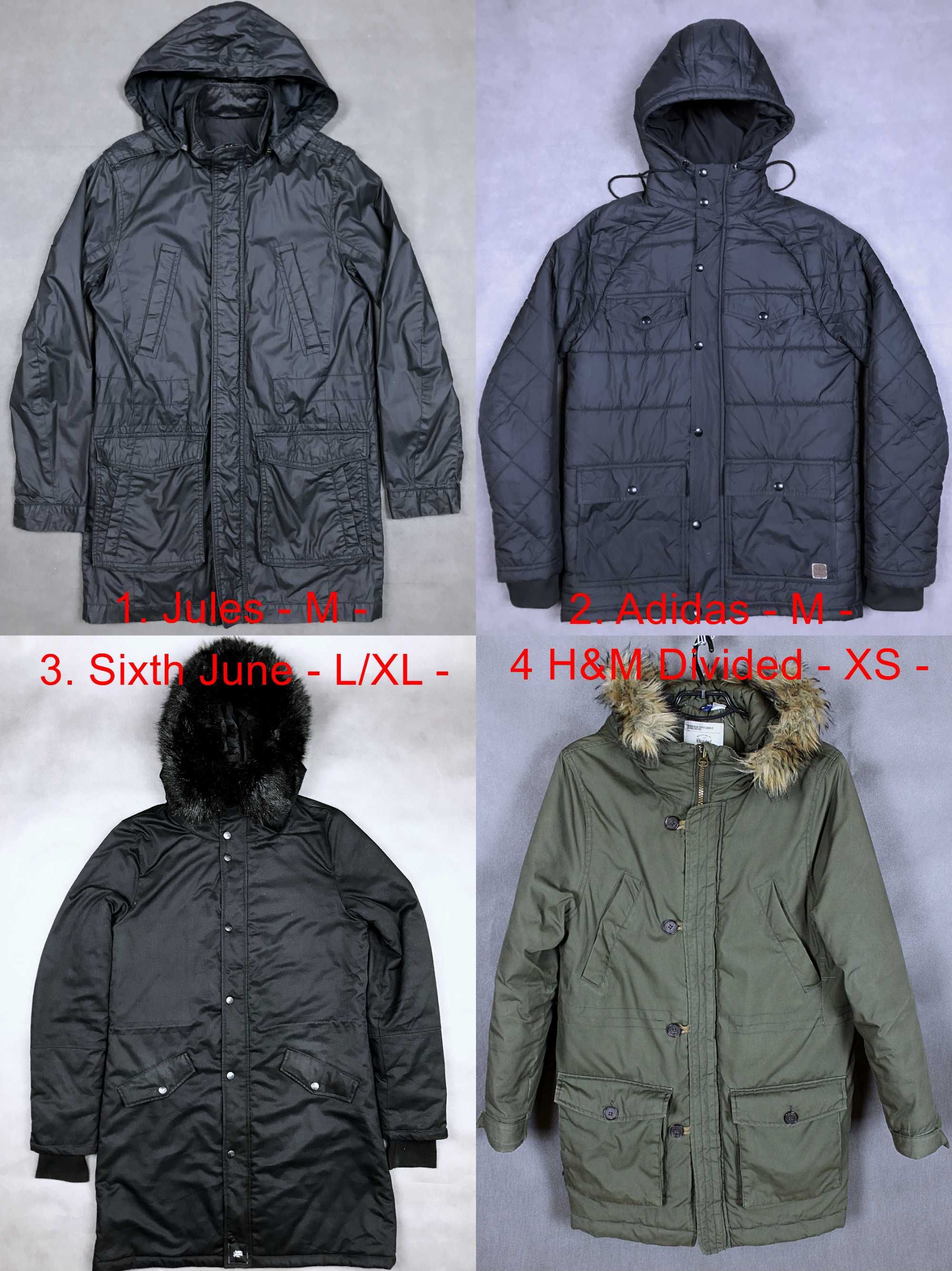 ADIDAS, H&M, Sixth June, Jules - демісезонна куртка, парка, вітровка