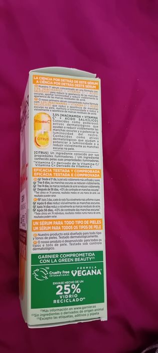 Sérum antimanchas garnier skinactive
