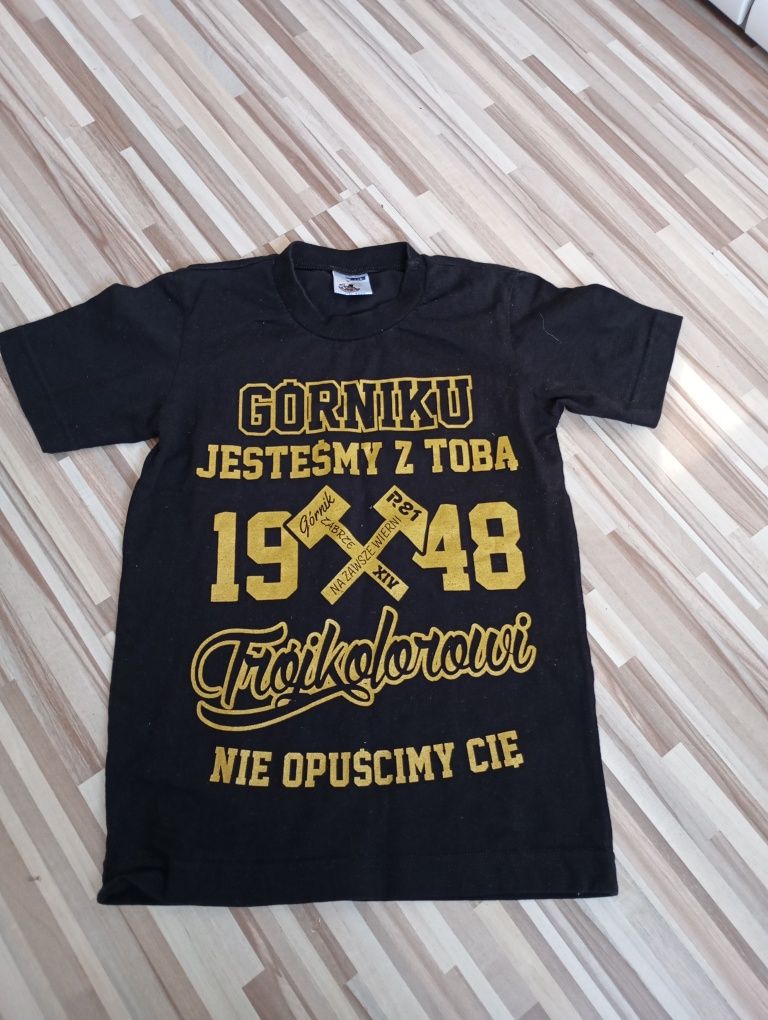 Koszulka t-shirt dziecięca Górnik Zabrze kibic 116