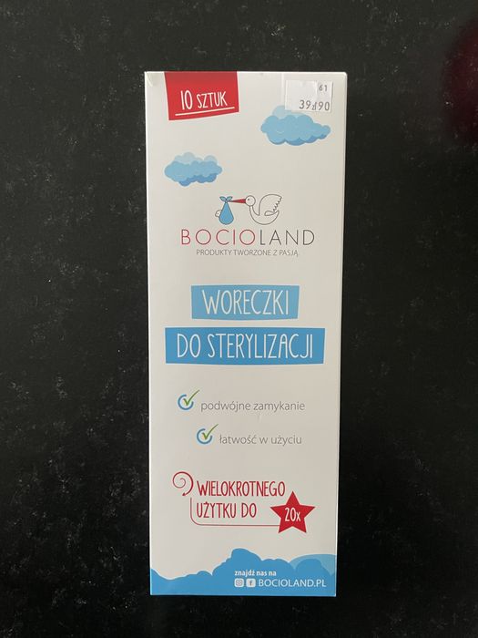 Bocioland woreczki do sterylizacji w mikrofalówce