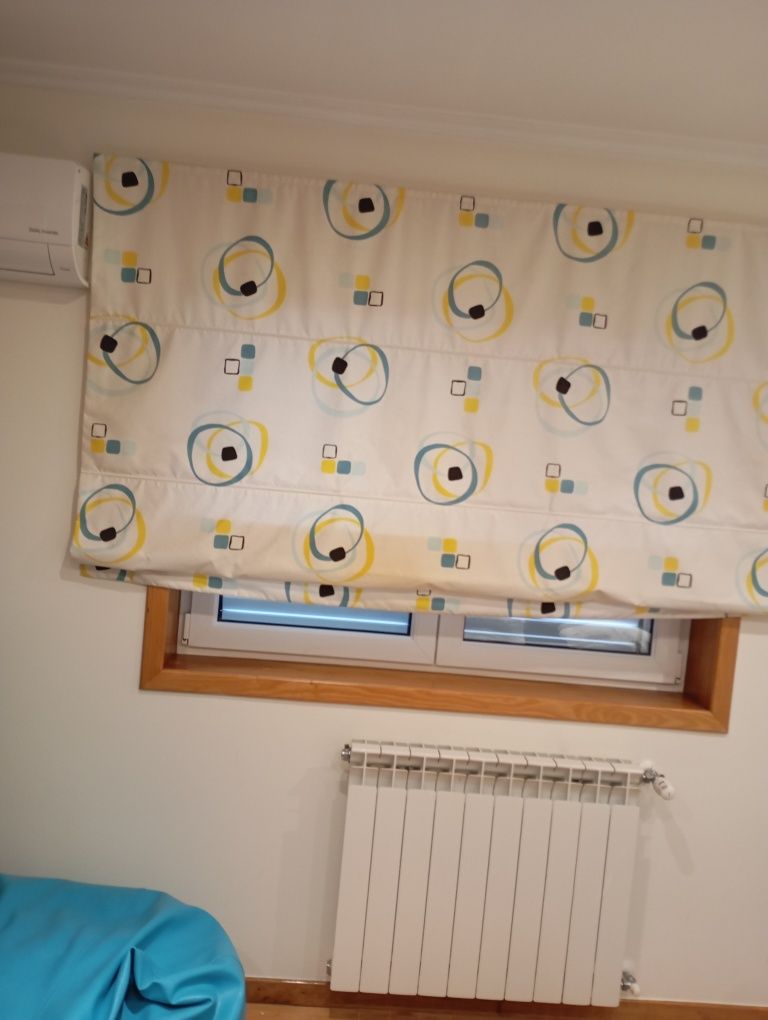 Cortina para quarto de criança, usada