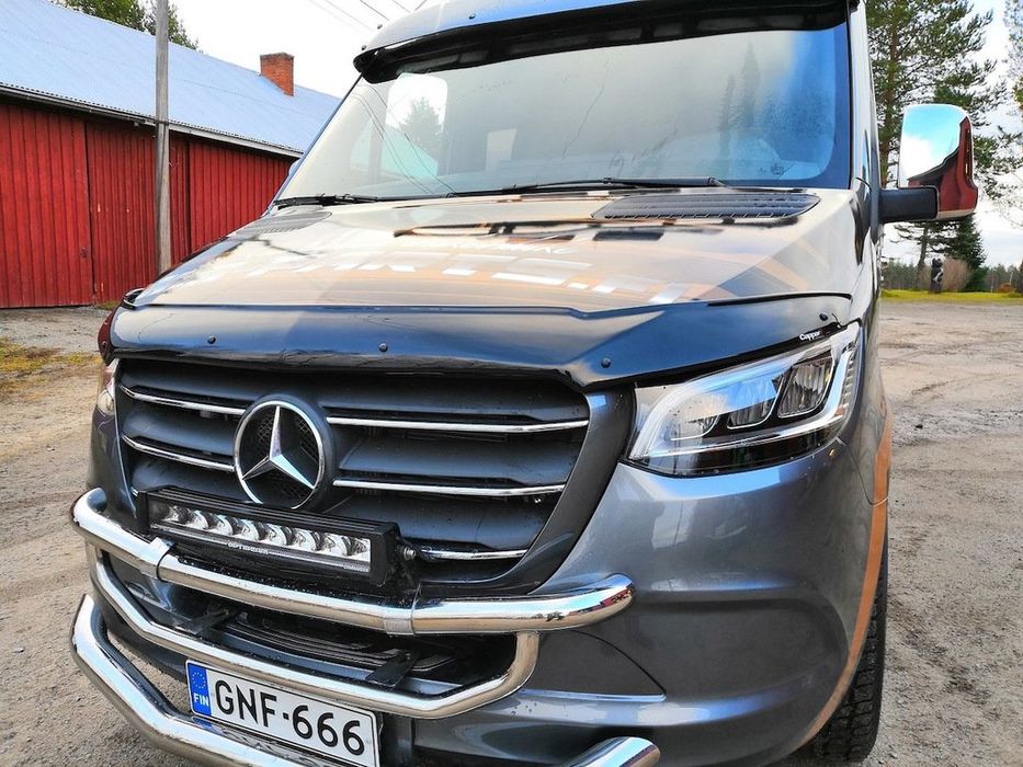 Дефлектор капота EuroCap для Mercedes Sprinter W907/W910 2018- мм