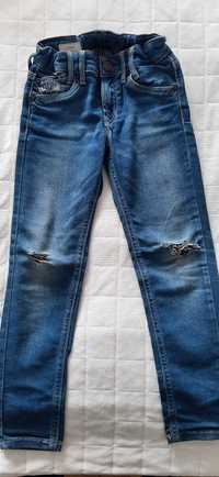 Spodnie jeansy pepe jeans r.116