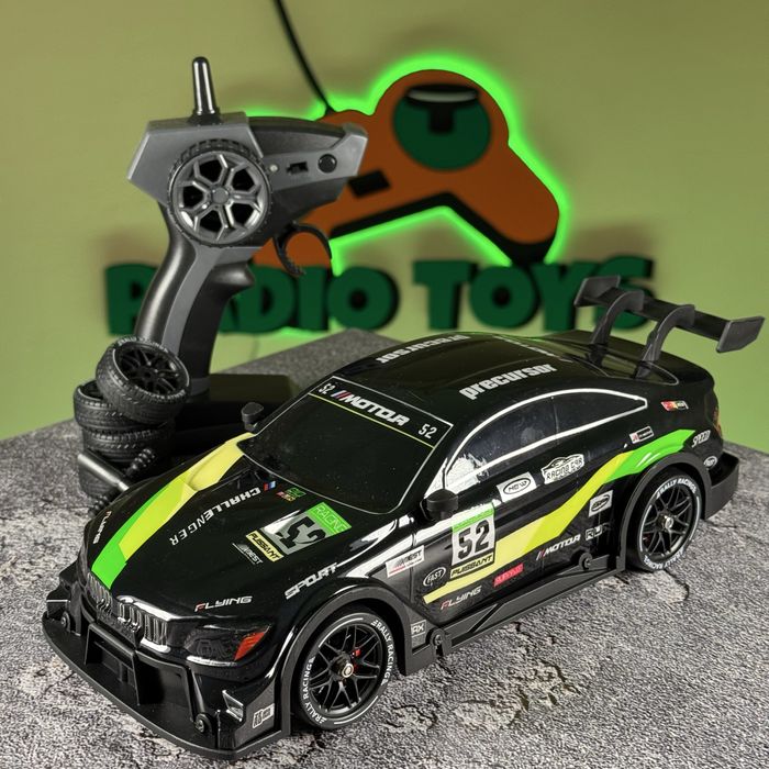 Дрифт машинка BMW M Neon на радиоуправлении Машинка для дрифта БМВ