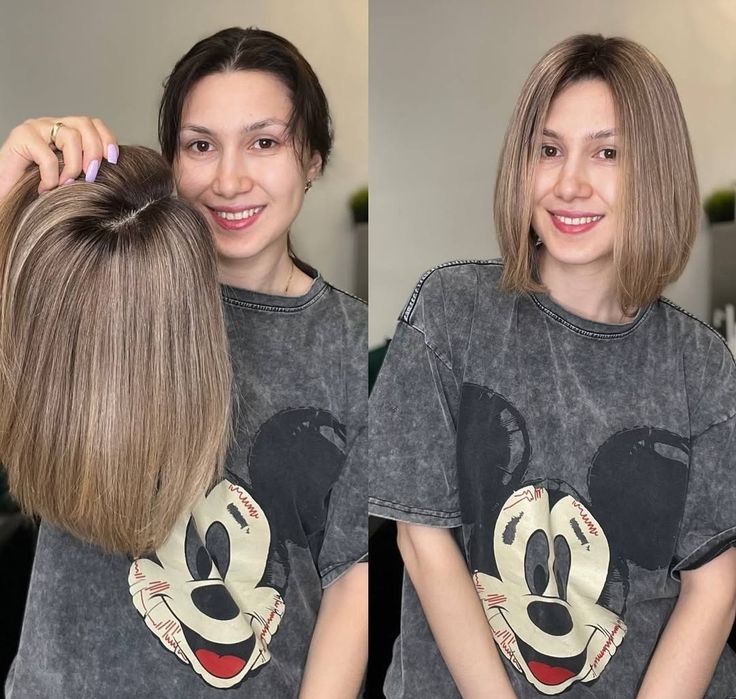 ‼️Натуральний парик медичний при алопеції Premium Wig Перука