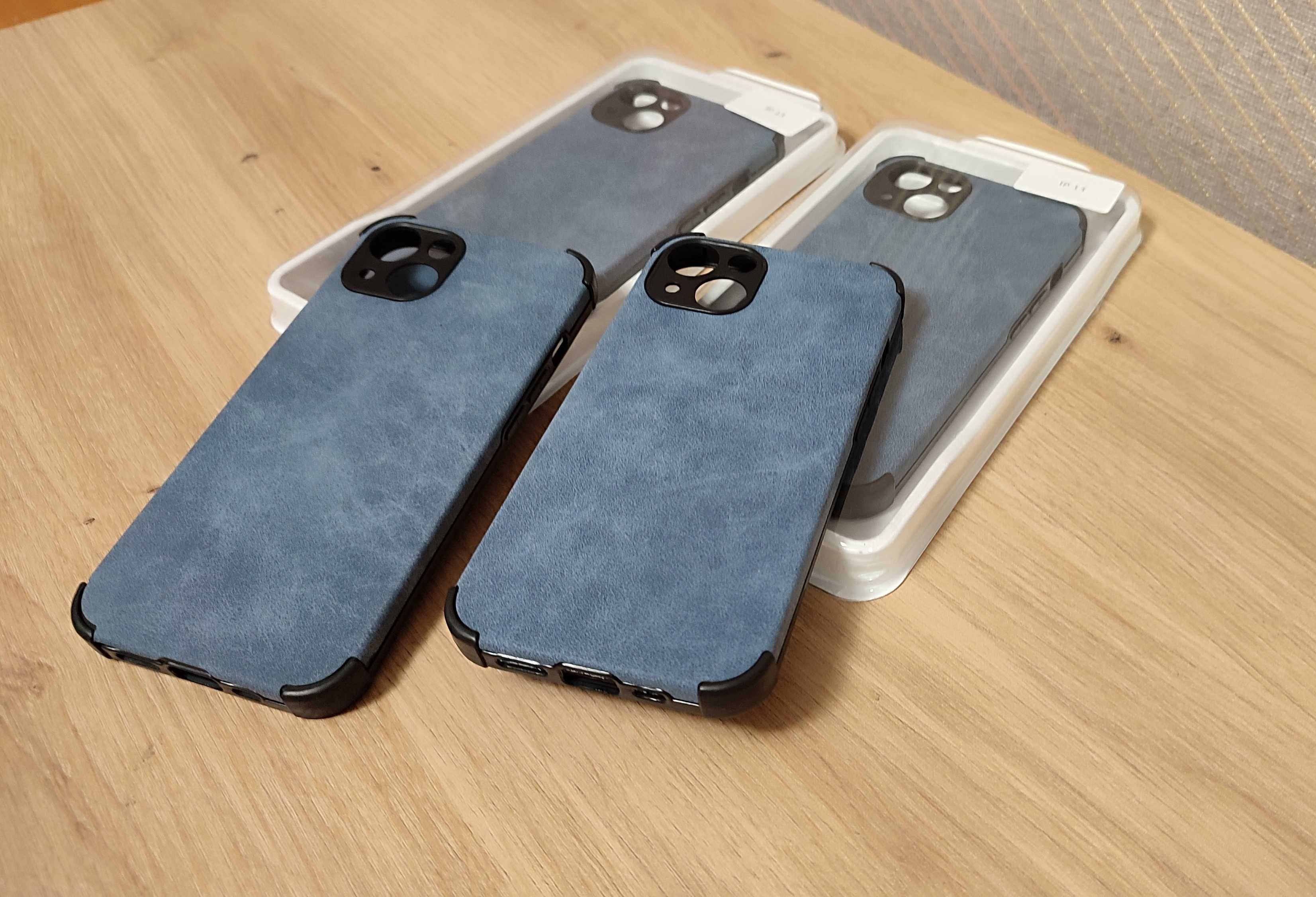 Matowe skórzane etui (okładka) do iPhone 13