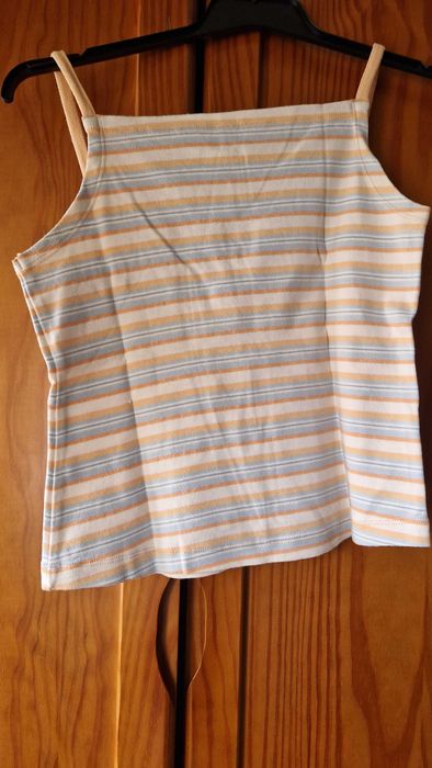 Top Alças criança - tamanho 14 anos, Zara
