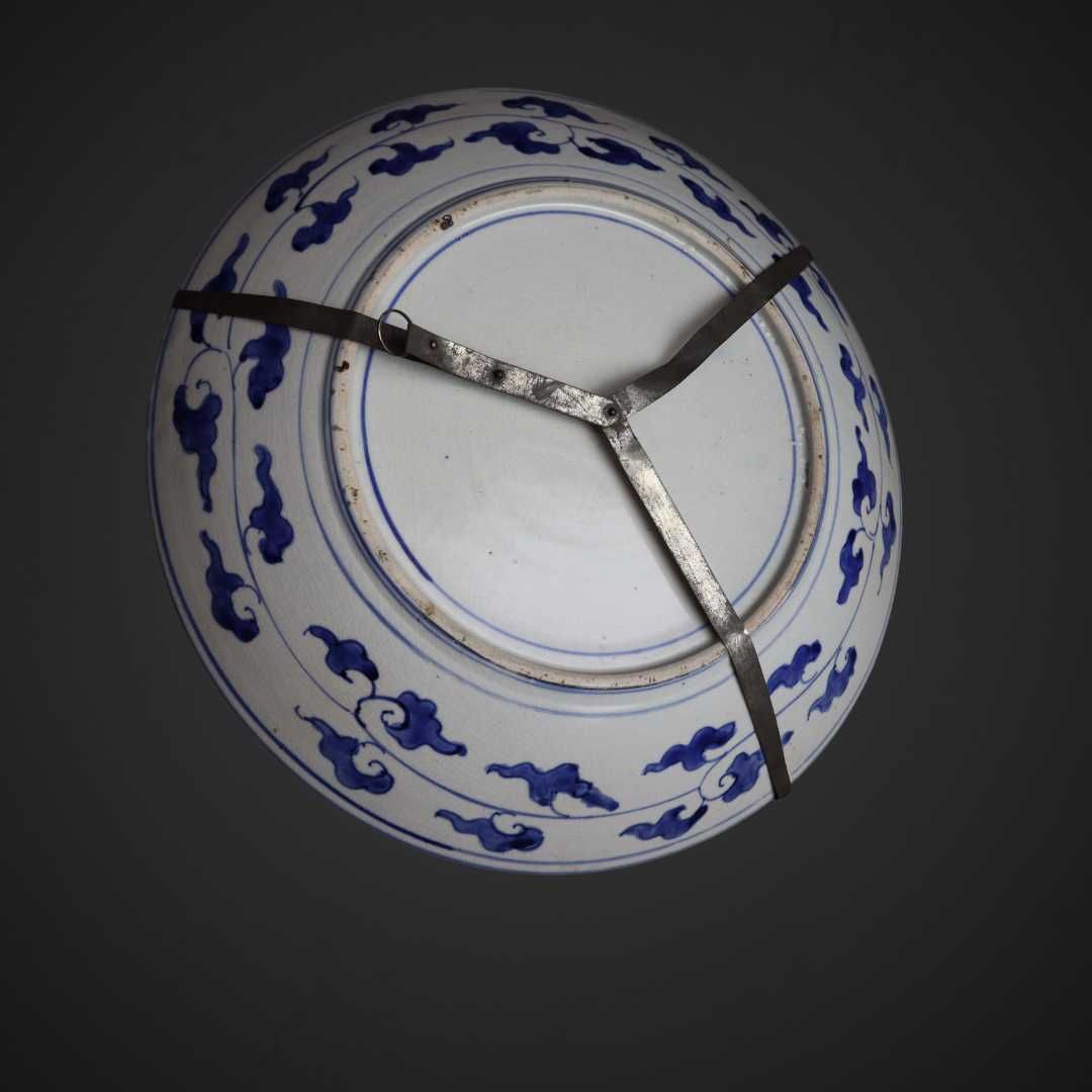 Potężna patera w stylu Ko-Imari  Japonia B5/050630