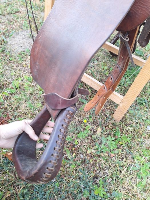 Siodlo westernowe Continental, szerokie,