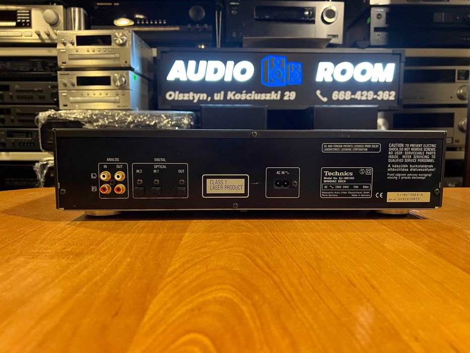 Odtwarzacz MiniDisc Technics SJ-MD100 Audio Room