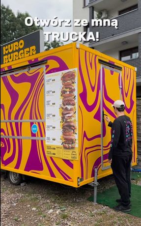 Sprzedam Food Truck KuroBurger – przyczepa + cały gotowy koncept!