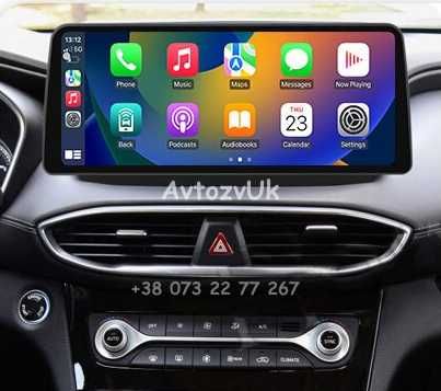 Магнитола HYUNDAI Santa Fe IX 45 GPS Tesla USB ix45 CarPlay Android 14