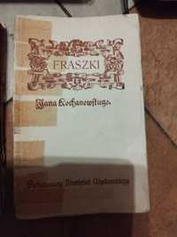 Fraszki. Jana Kochanowskiego. 1969