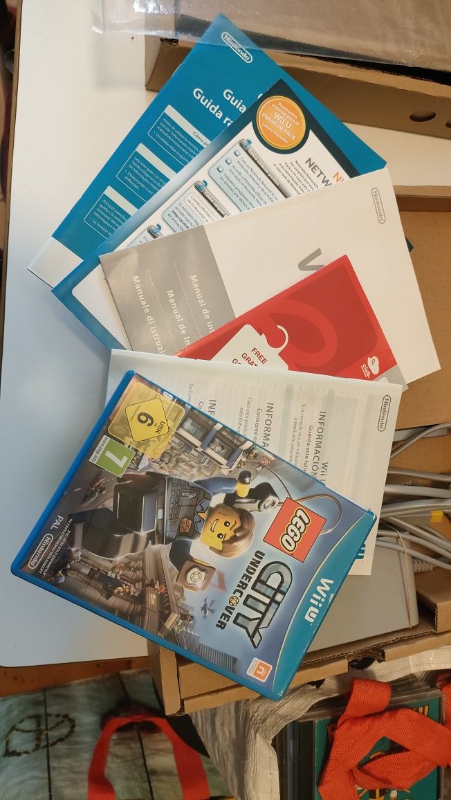 Wii U Completa na Caixa